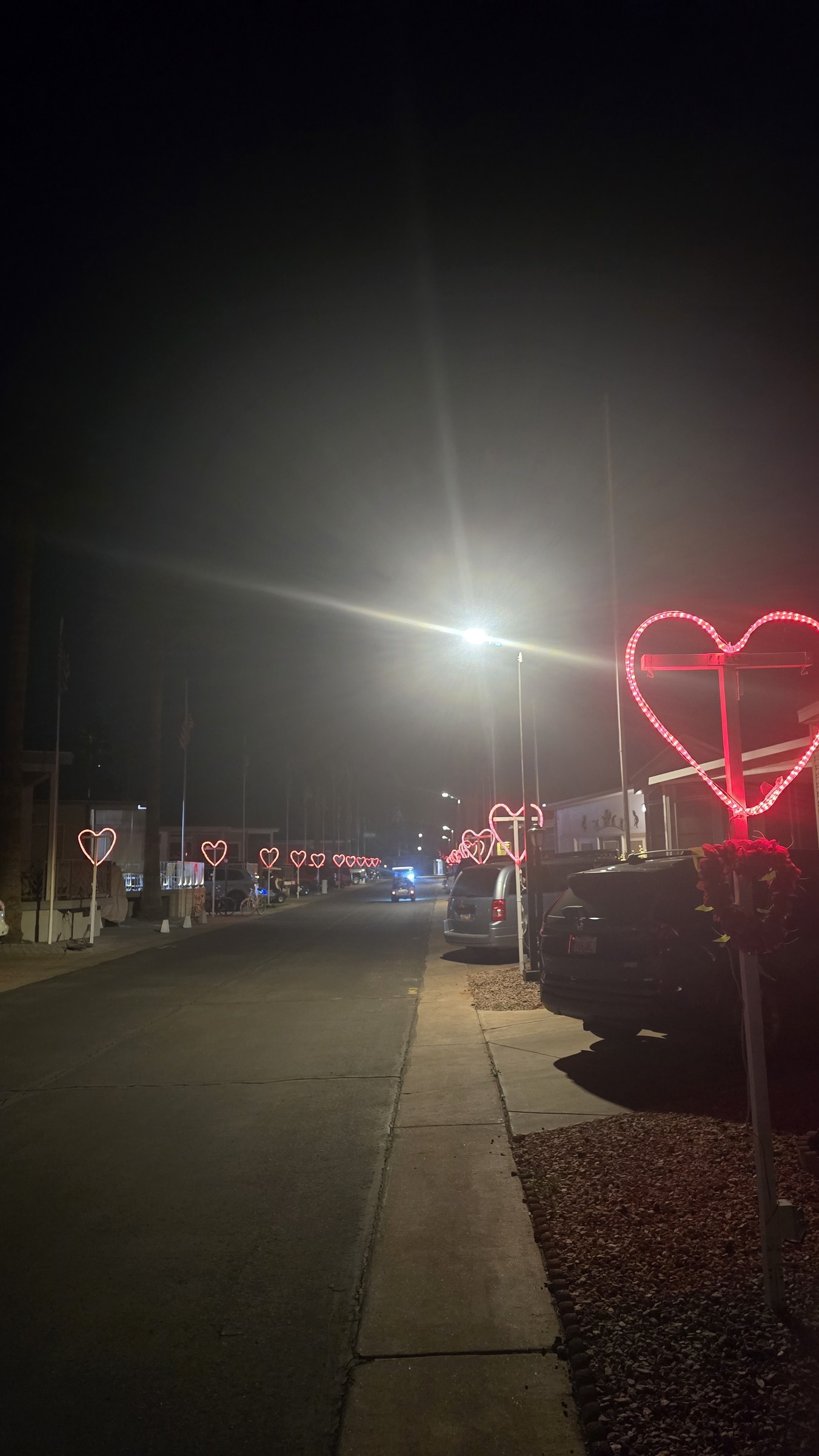 Mesa at night