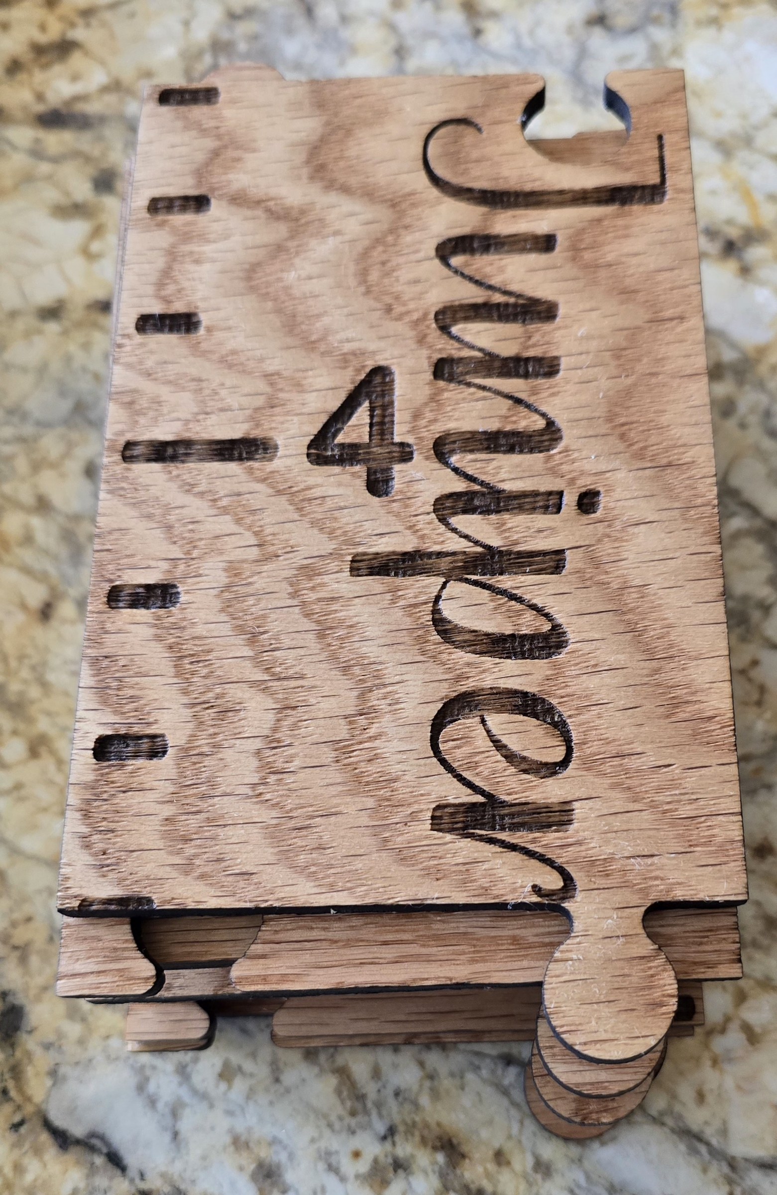 Laser engraving portfolio photograph 50
