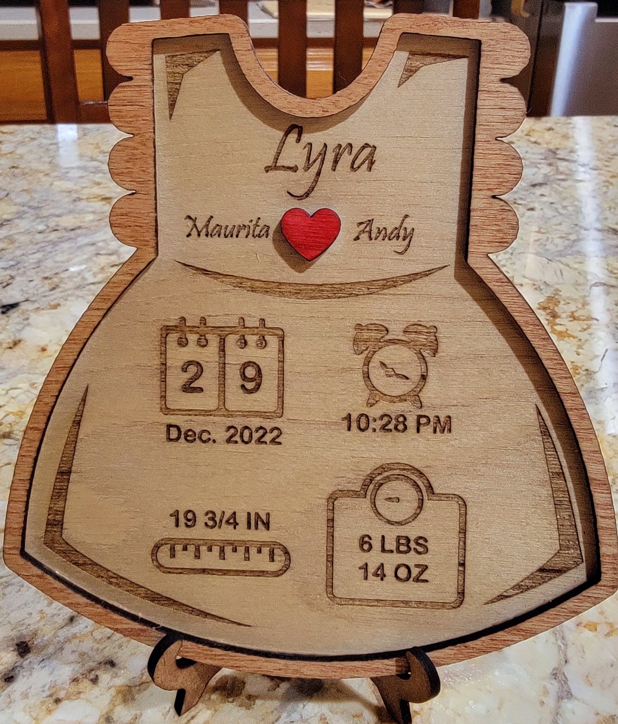 Laser engraving project, photo 6